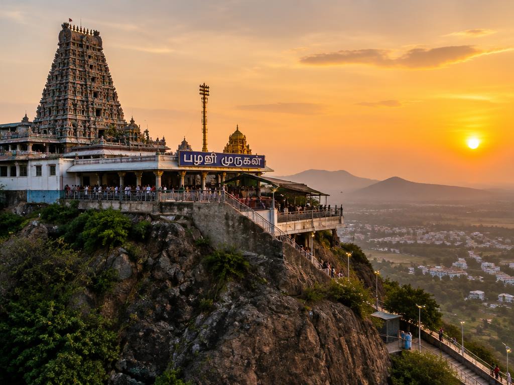 Taxi trips from Tirupur to Palani