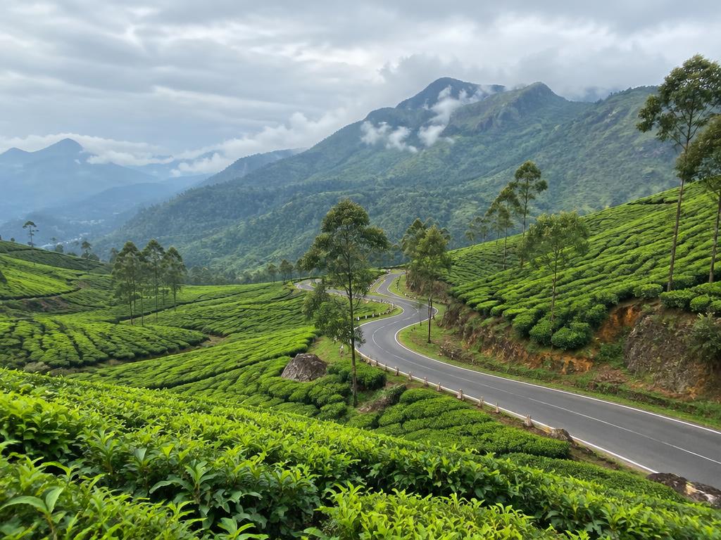 Taxi trips from Tirupur to Valparai